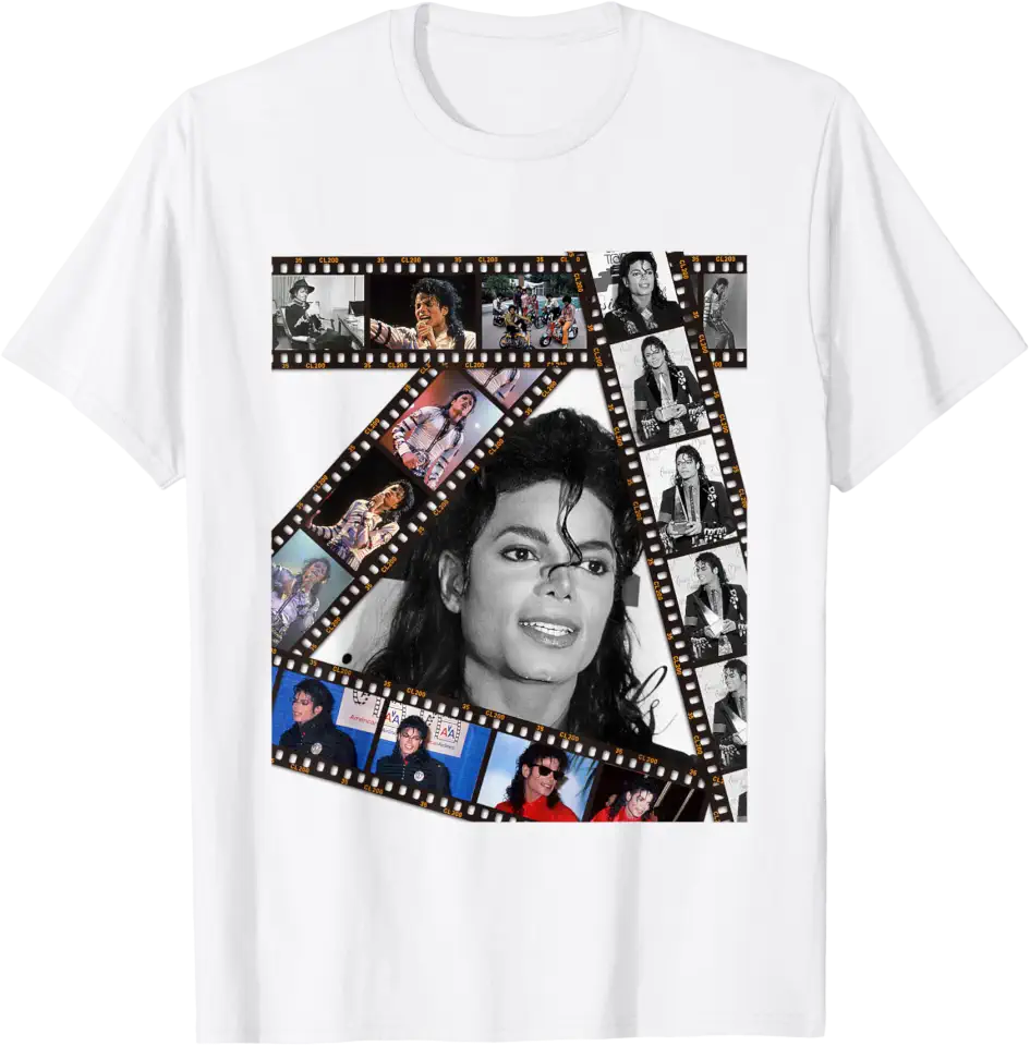 Michael Jackson T-Shirt The King of Pop MJ Cotton 100% Men or Women