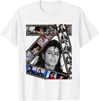 Michael Jackson T-Shirt The King of Pop MJ Cotton 100% Men or Women