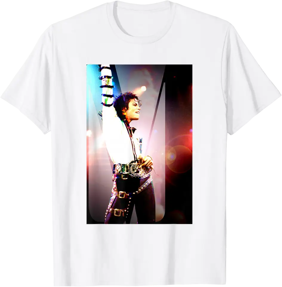 Michael Jackson T-Shirt The King of Pop MJ Cotton 100% Men or Women