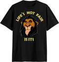 Disney Lion King Scar Life's Not Fair is It? T-Shirt