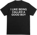 I Like Being Called a Good Boy Funny T-Shirt - Sarcastic Adult Humor Shirt, Unhinged Gag Gift, Inappropriate Meme Shirt