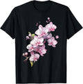 Beautiful Orchid Flower on Floral Orchid T-Shirt