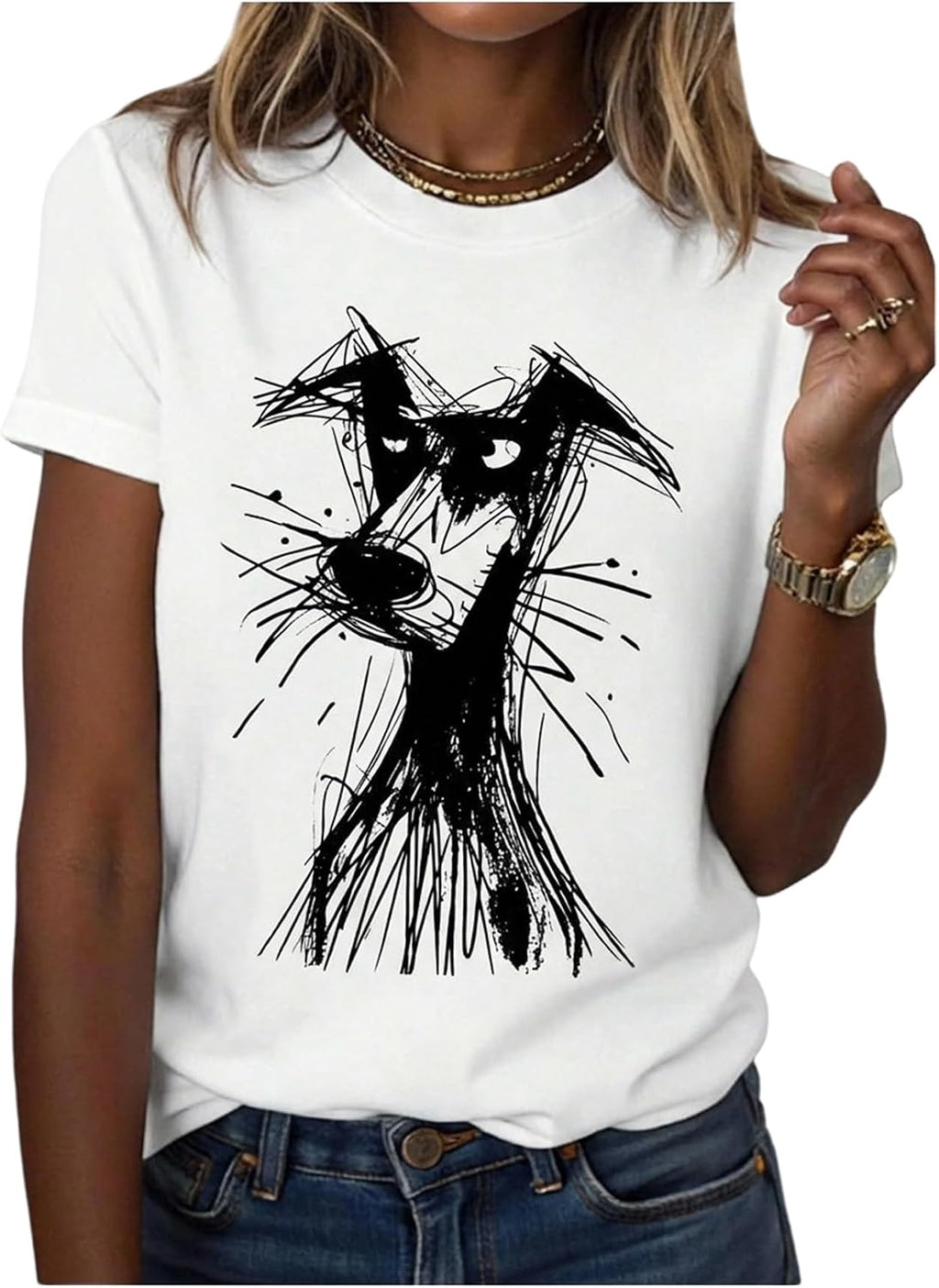 SOLY HUX Women's Funny Tshirts Summer Crewneck Short Sleeve Graphic Tees Vacation Clothes