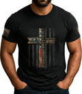 I've Read The Final Chapter God Wins Shirt Men, Cross Shirt | Faith-inspired shirt featuring an uplifting God Wins message with cross details and meaningful Christian-themed artwork