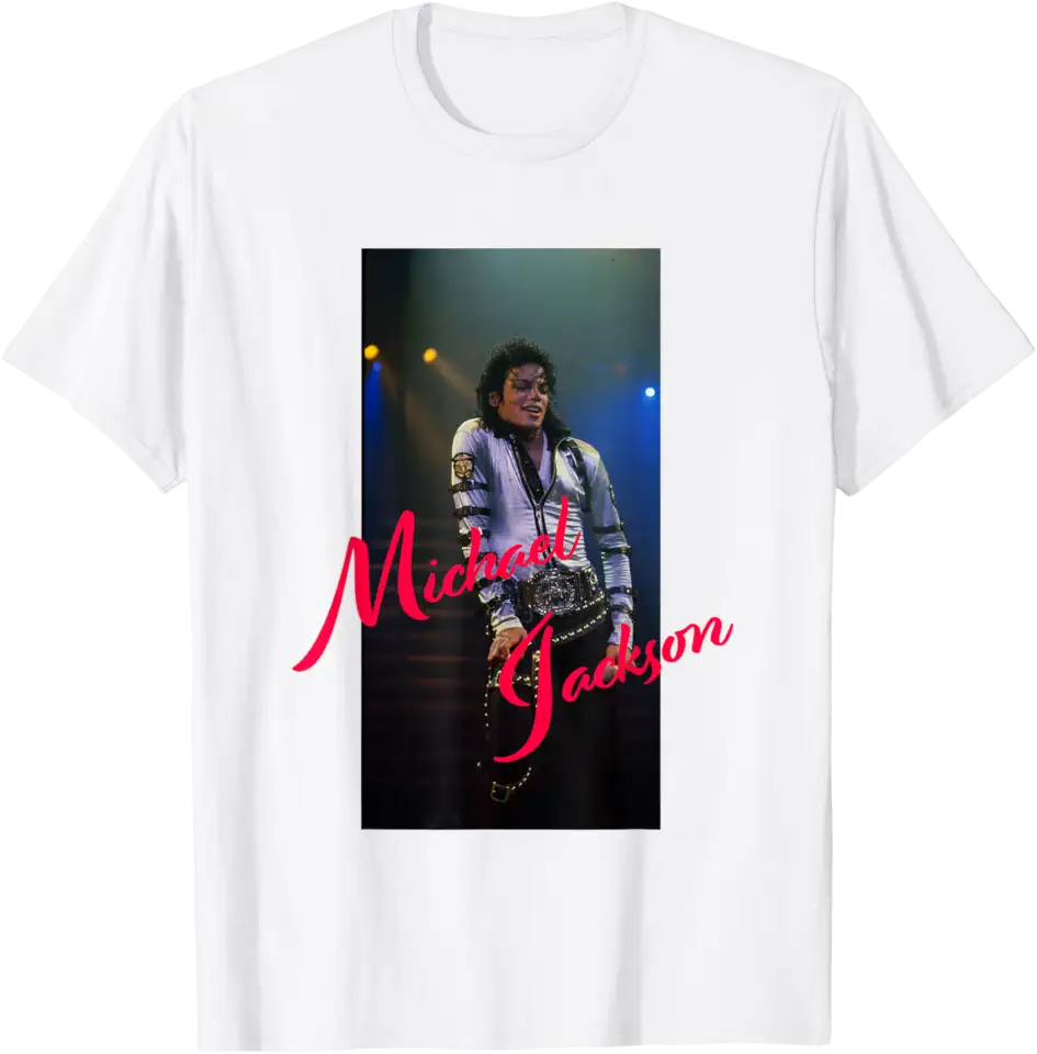 Michael Jackson T-Shirt The King of Pop MJ Cotton 100% Men or Women