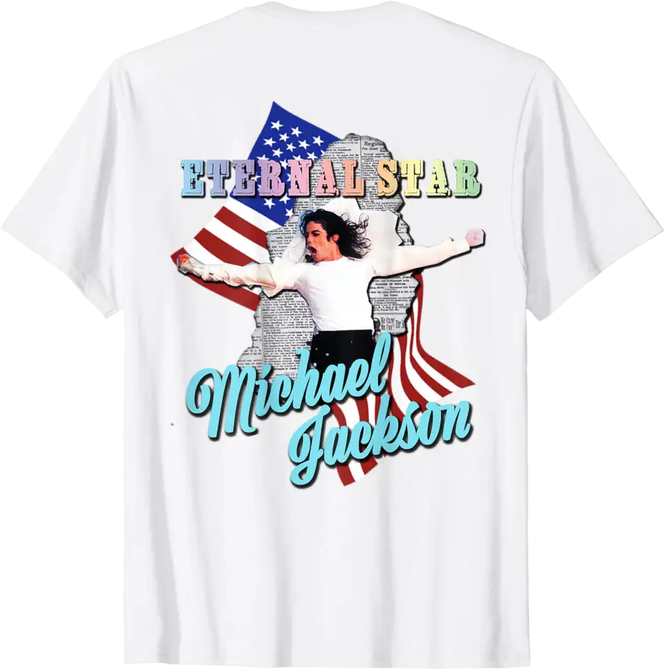 Michael Jackson T-Shirt The King of Pop MJ Cotton 100% Men or Women