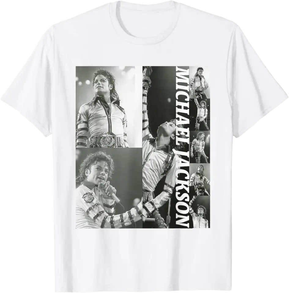 Michael Jackson T-Shirt The King of Pop MJ Cotton 100% Men or Women