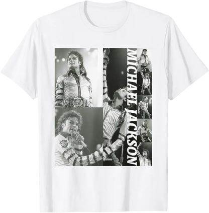 Michael Jackson T-Shirt The King of Pop MJ Cotton 100% Men or Women