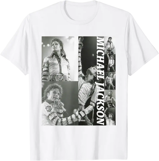 Michael Jackson T-Shirt The King of Pop MJ Cotton 100% Men or Women