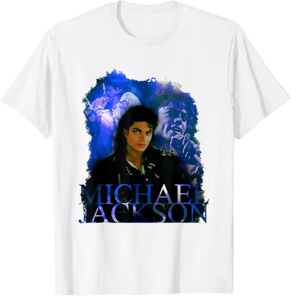 Michael Jackson T-Shirt The King of Pop MJ Cotton 100% Men or Women