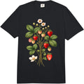 Strawberry Plant Botanical Garden Berry Nature Fruit Summer Comfort Colors Adult Heavyweight T-Shirt