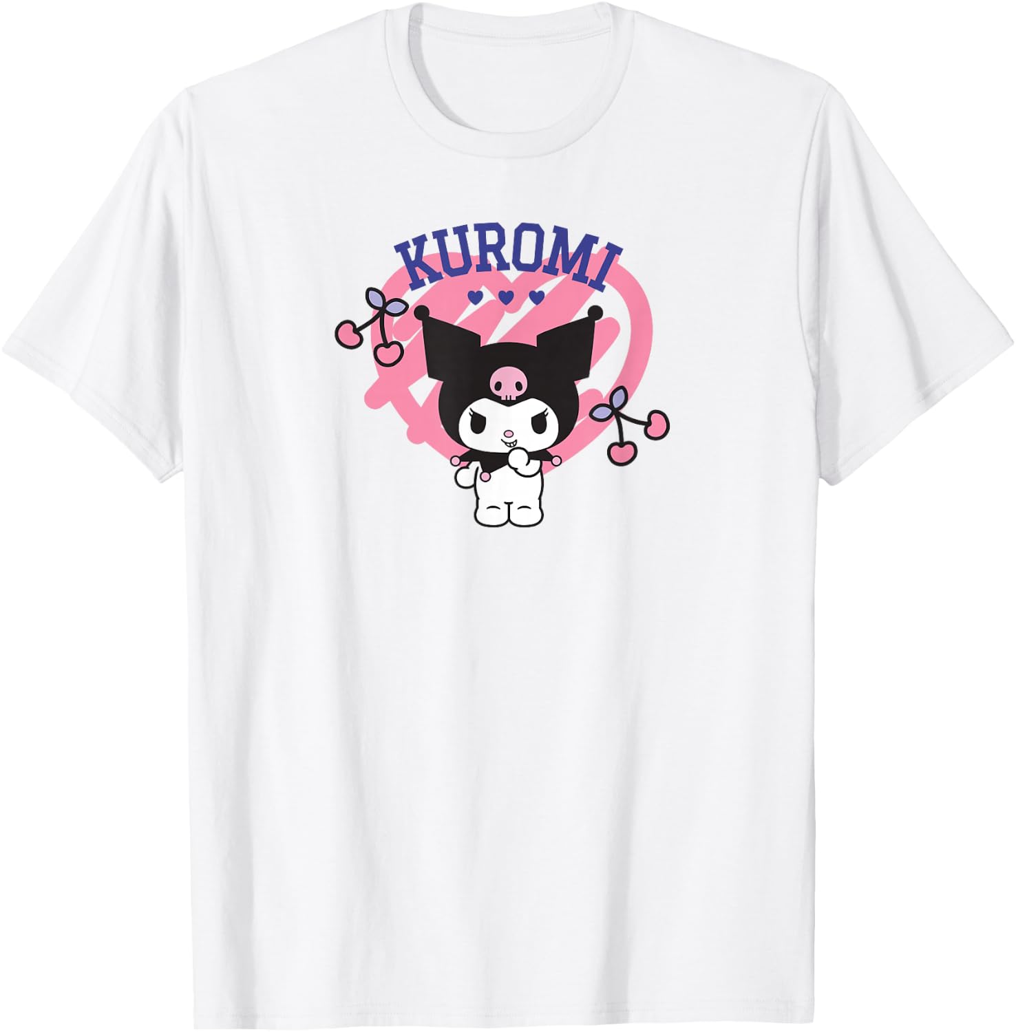 Kuromi Expressions Cherry Pose T-Shirt