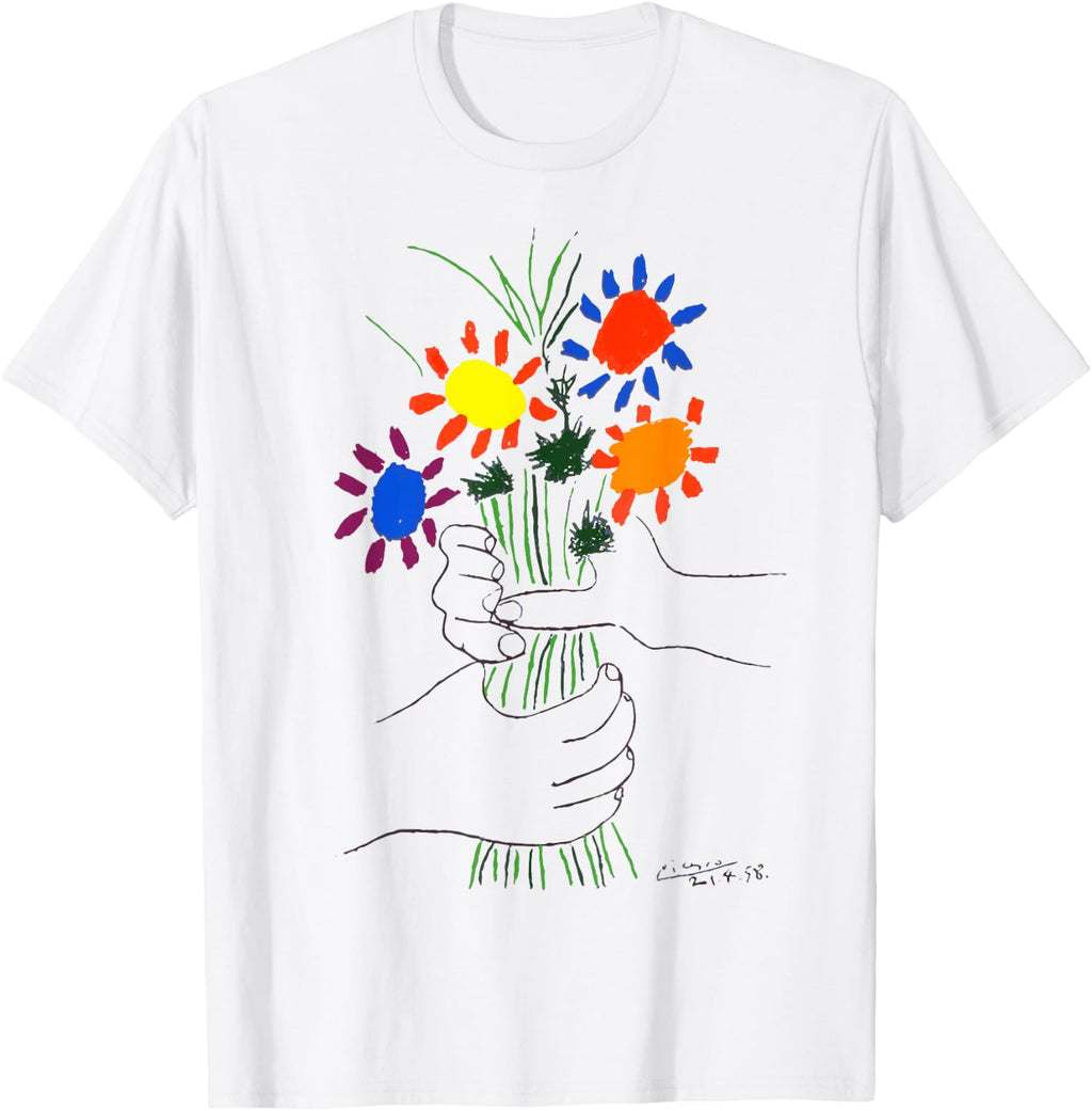 Flowers Bouquet Artwork T-Shirt
