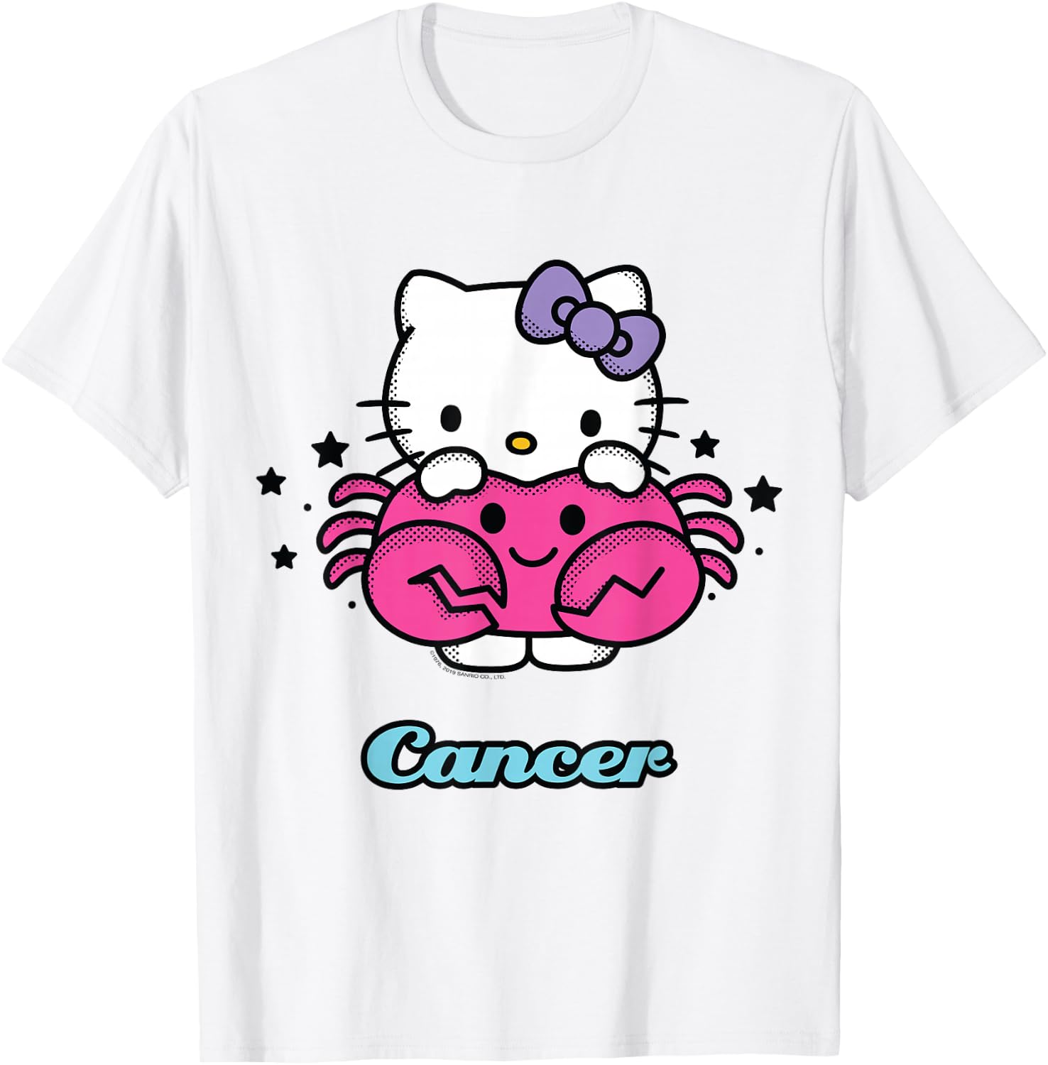 Hello Kitty Zodiac Cancer Tee Shirt T-Shirt