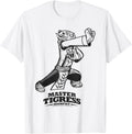 Kung Fu Panda Master Tigress Iron Fist Sketch Portrait T-Shirt