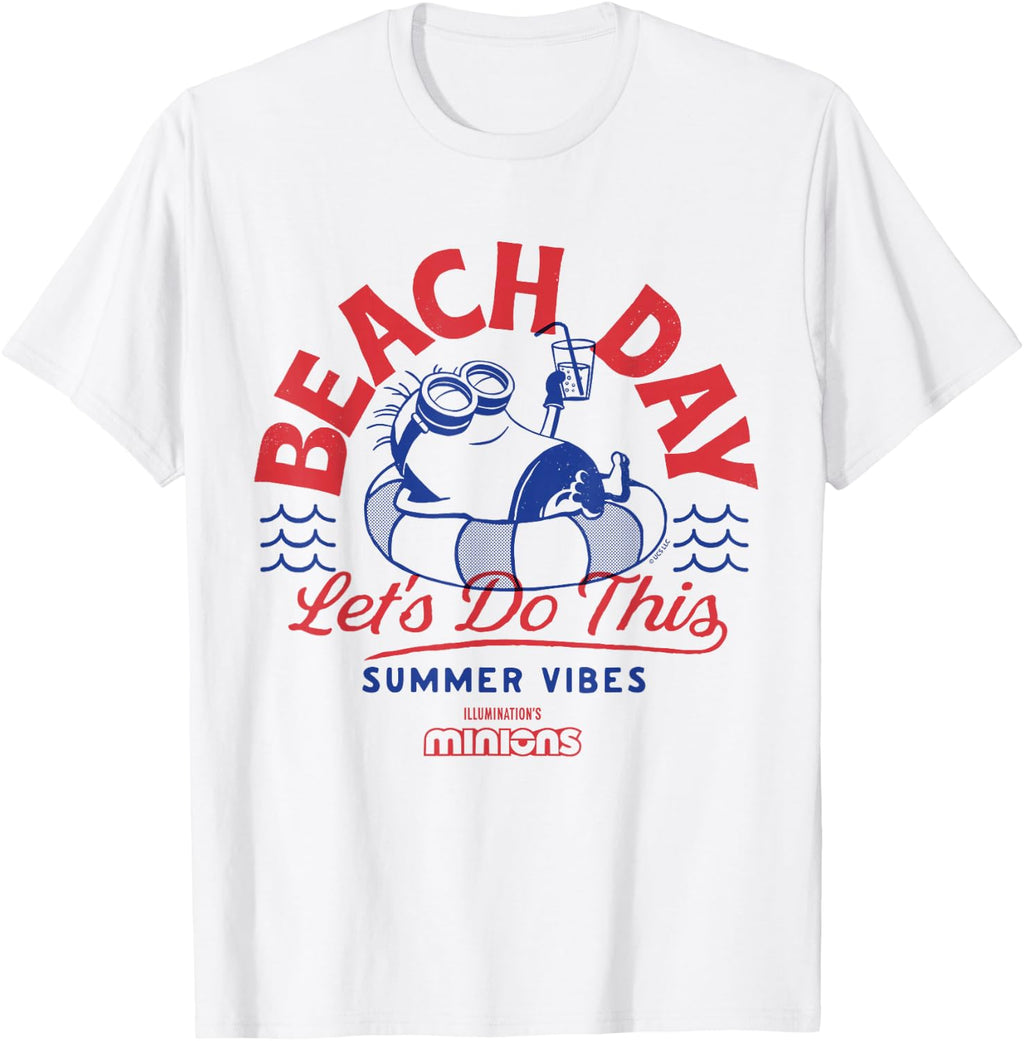 Minions Beach Day Summer Vibes T-Shirt