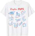 Italian Cuisine Pasta Pups Dachshund Foodie Meme T-Shirt