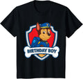 Kids Official Paw Patrol Chase Birthday Boy Happy Pup T-Shirt