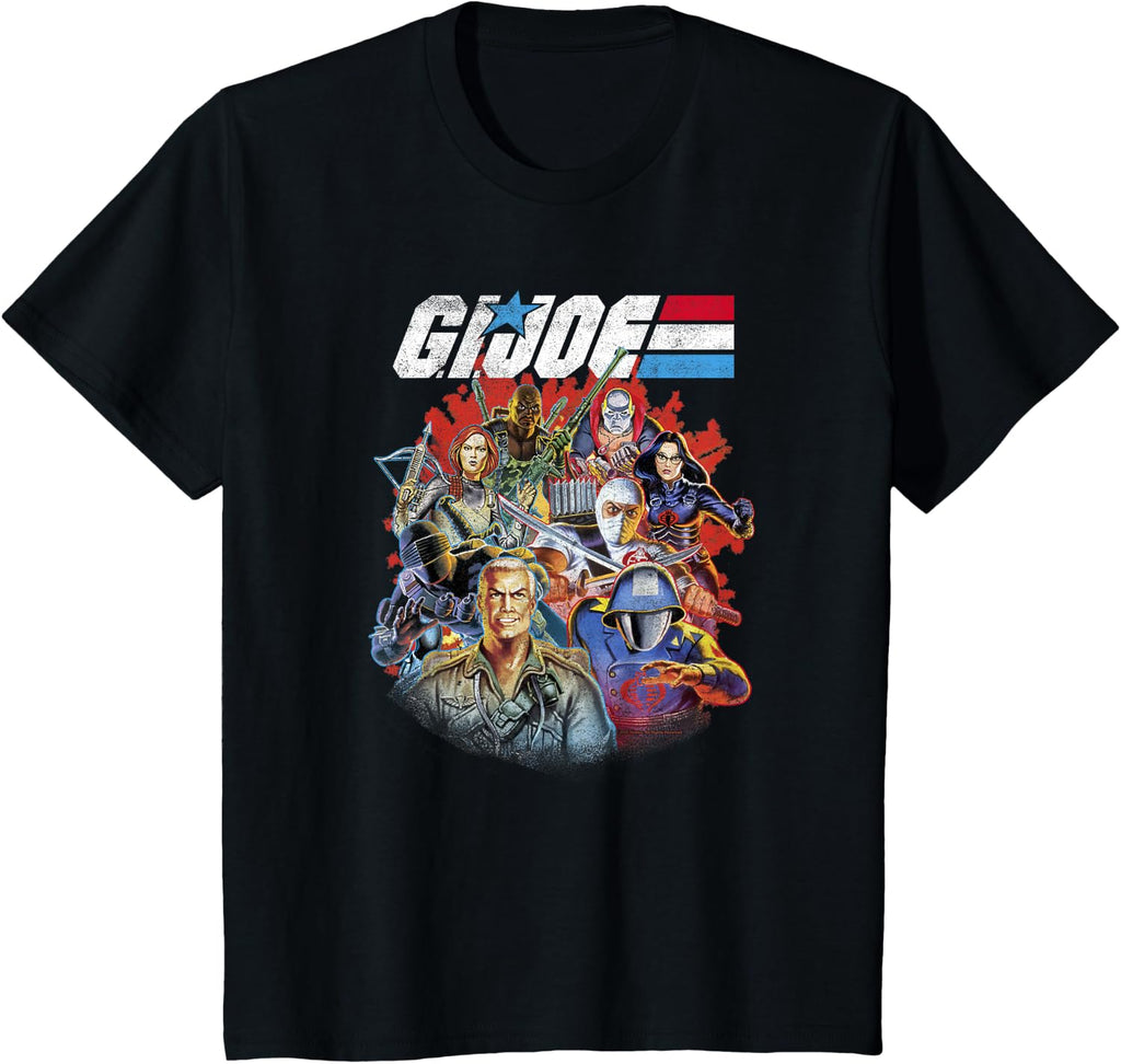 G.I. Joe Classic Vintage Group Power Pose T-Shirt