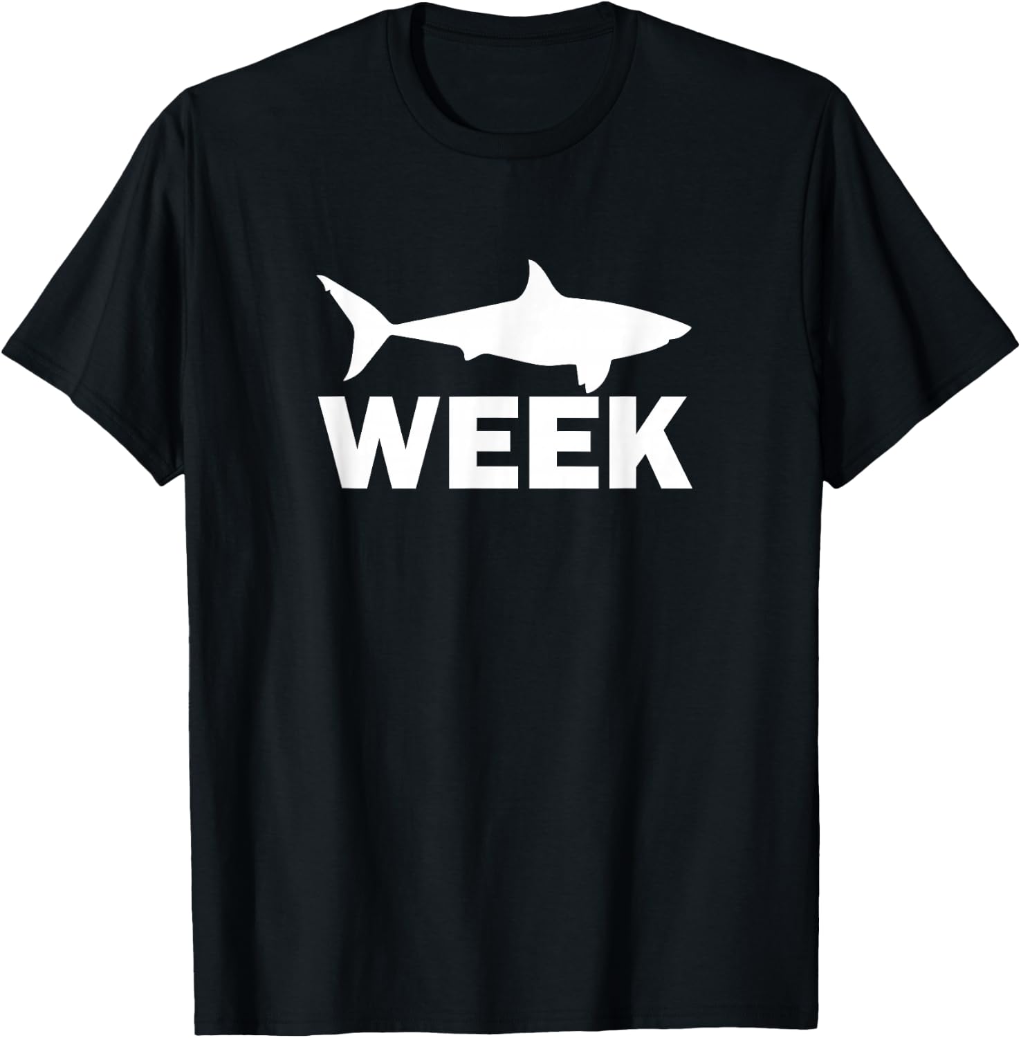 Week of The Shark Funny Cute Shark Lover Great Fun Discovery T-Shirt