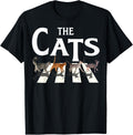 Cat Rock Music Funny Cat Lover Gifts for Men, Women, Kids T-Shirt