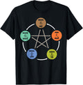 Qigong 5 Elements Chi Gong Quigong Chigong Yin Yang T-Shirt