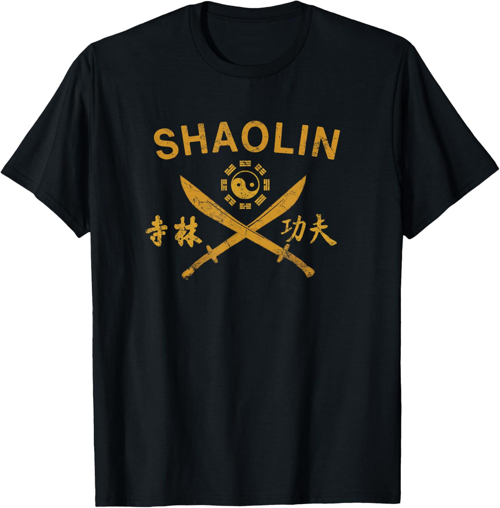 Shaolin Kung Fu Martial Arts Broadsword T-Shirt