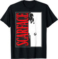 Scarface Black and White Movie Poster Graphic T-Shirt T-Shirt