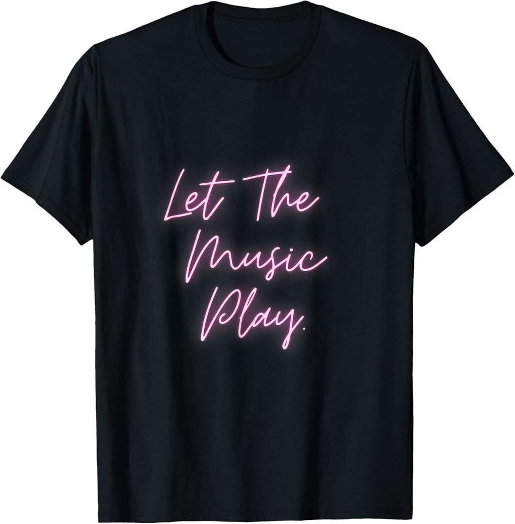80s Music Neon Free Style T-Shirt