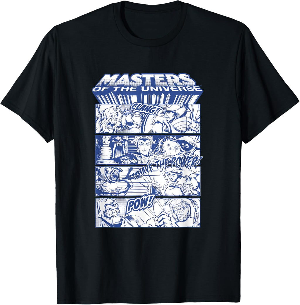 Masters of the Universe - Comic Panels T-Shirt