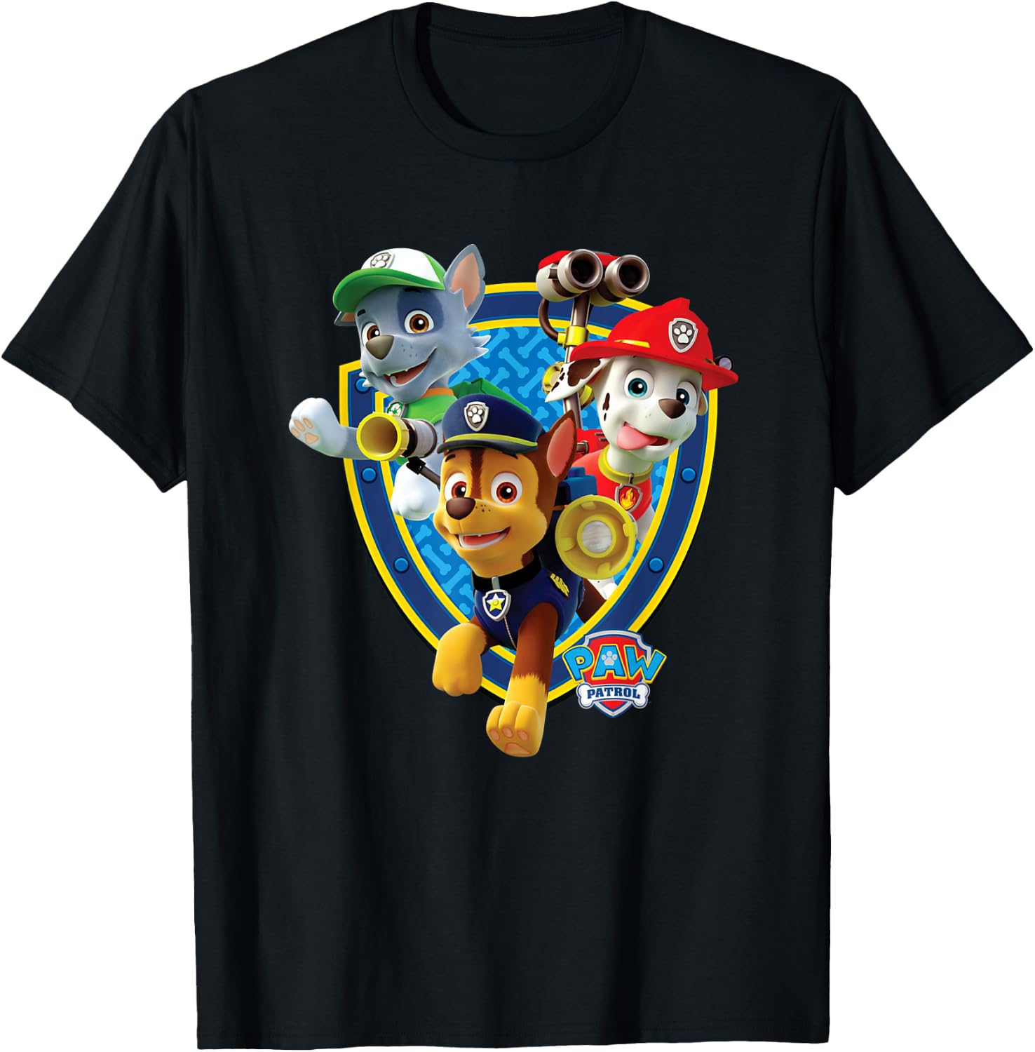 Badge With Chase, Rocky, & Marshall T-Shirt