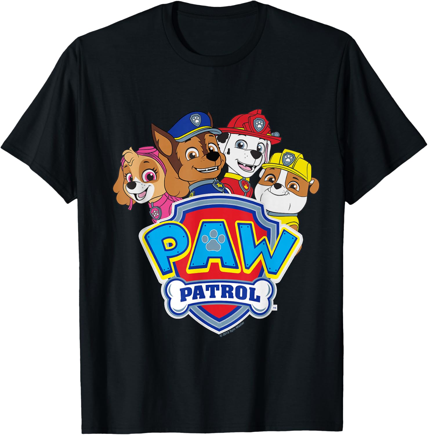 Paw Patrol Group with Logo T-Shirt