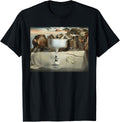 Apparition of Face and Fruit Dish Famous Painting By Dali T-Shirt