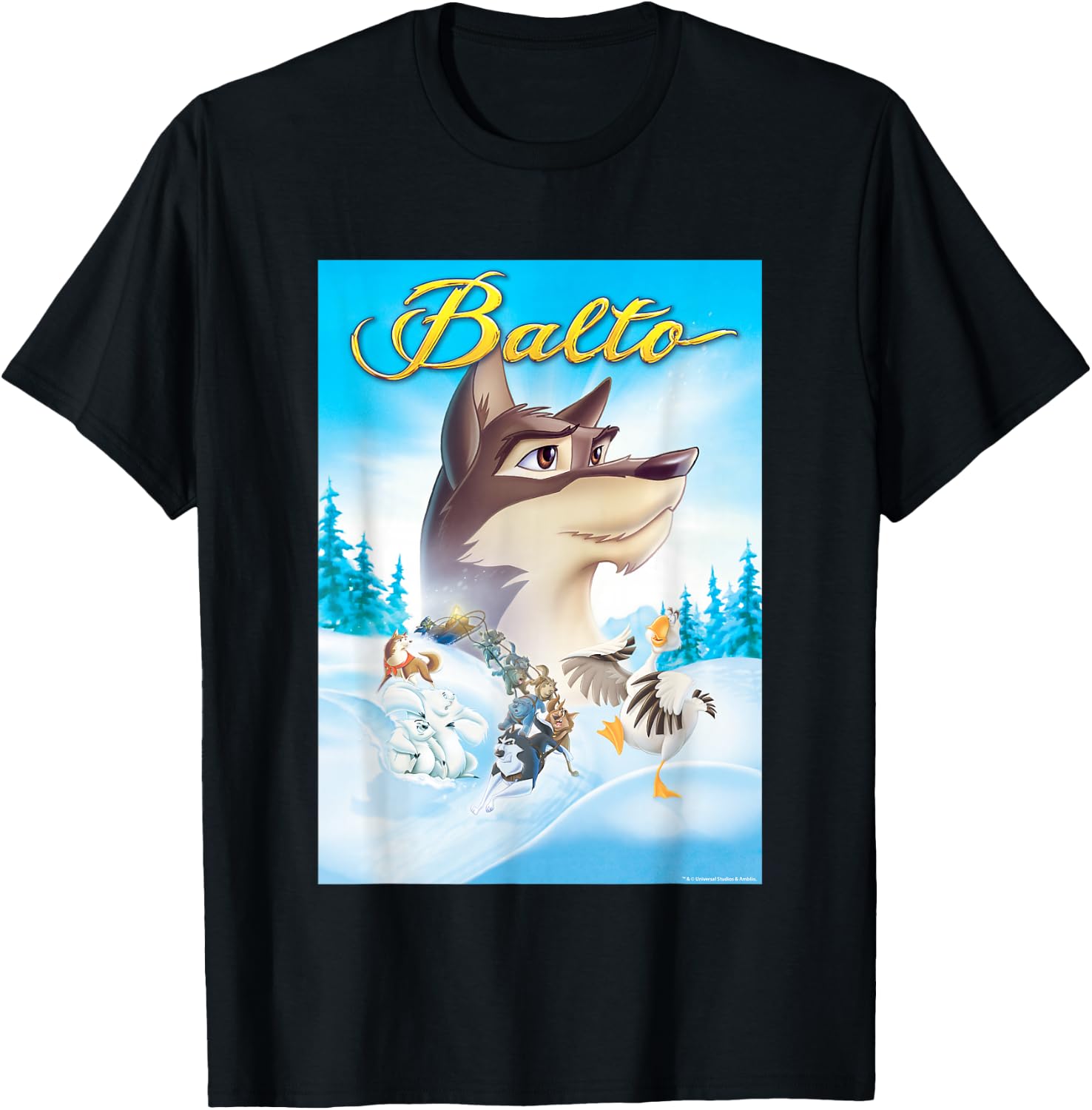 Balto Movie Poster T-Shirt