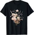 Summer Flower Botanical Nature Lover Floral Art Wildflower T-Shirt