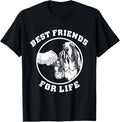 Basset Hound Best Friends For Life, Basset Hound Dog Lover T-Shirt