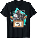 Adopt a Cat Raccoon Opossum SKunk Street Cat Trash Panda T-Shirt
