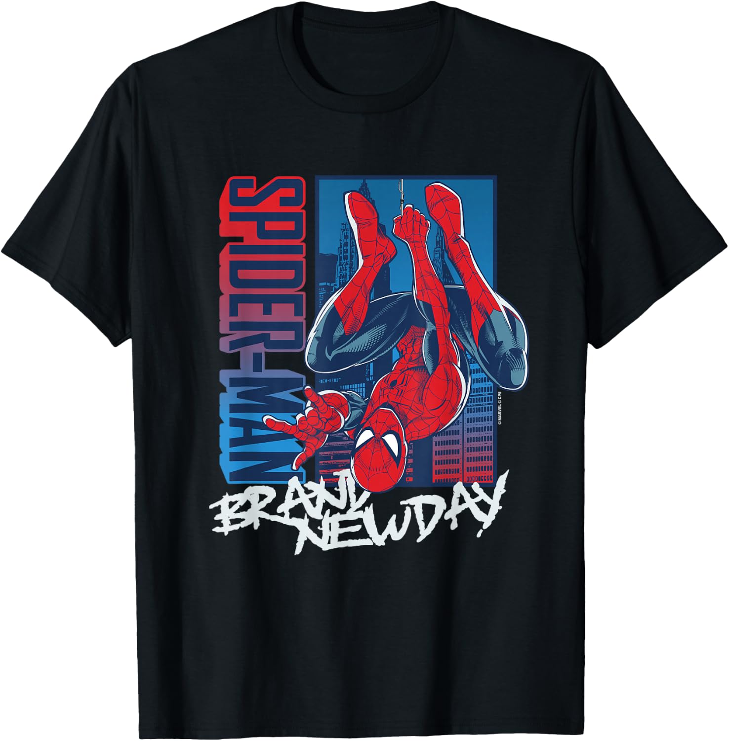 Marvel Spider-Man Day Spidey Color Grade Hang T-Shirt