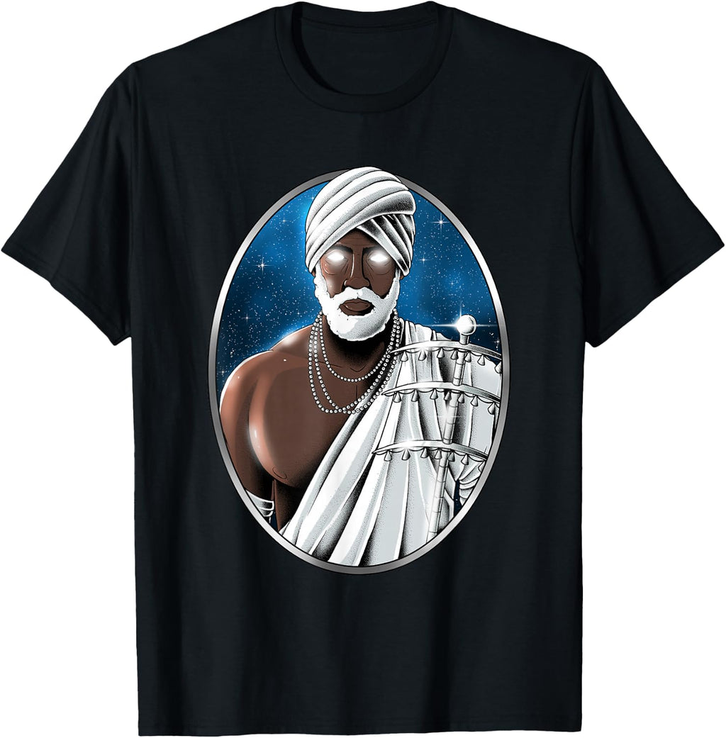 African God Obatala Orisha Santeria Yoruba 7 African Powers T-Shirt