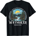 Waymaker Promise Keeper Miracle Worker Christian Bible Verse T-Shirt