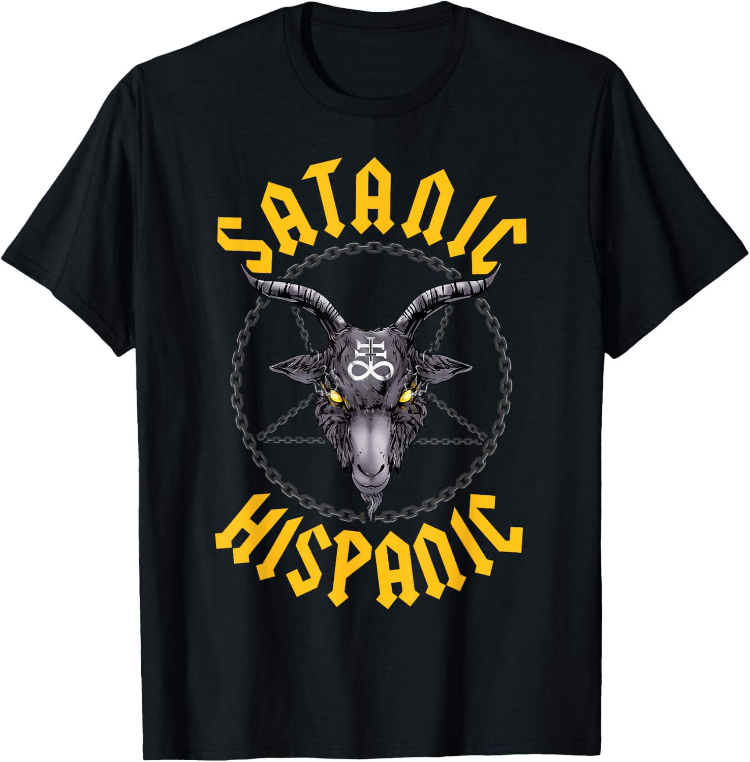 Satanic Hispanic Mexican Devil Goth Punk Praise Satan T-Shirt