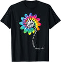 Be Kind Shirt Groovy Tie Dye Flower Power Gift Anti Bullying T-Shirt