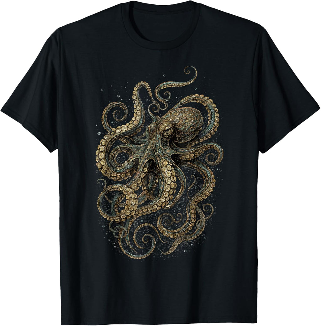 Octopus for Men, Women, and Kids T-Shirt