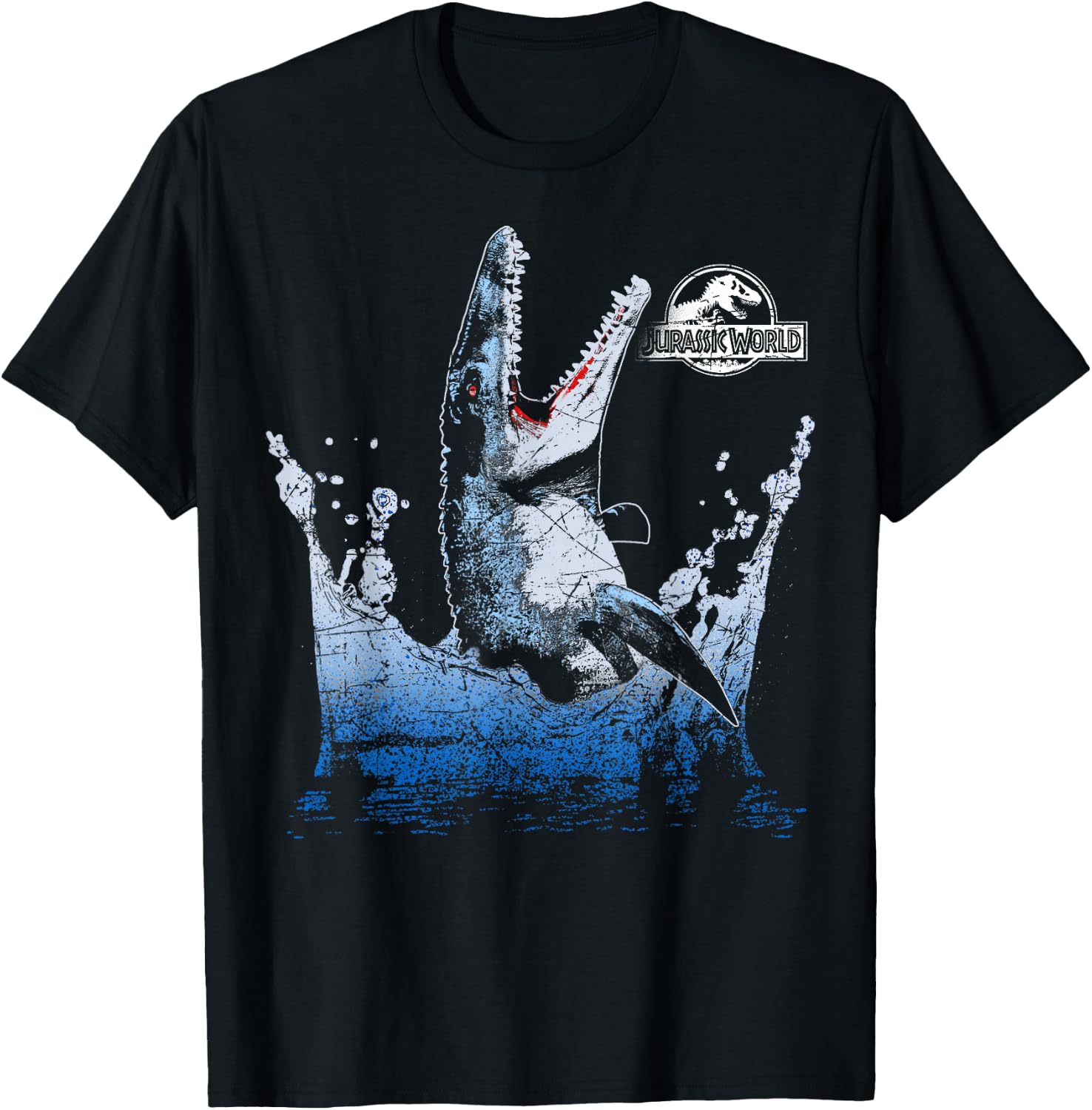 Jurassic World Aquatic Dinosaur Splash T-Shirt