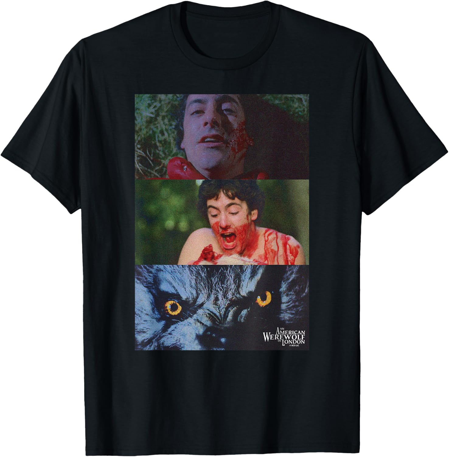 an American Werewolf in London Transformation T-Shirt