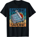 Sardine anchovies fish dishes canned fish cuisine T-Shirt