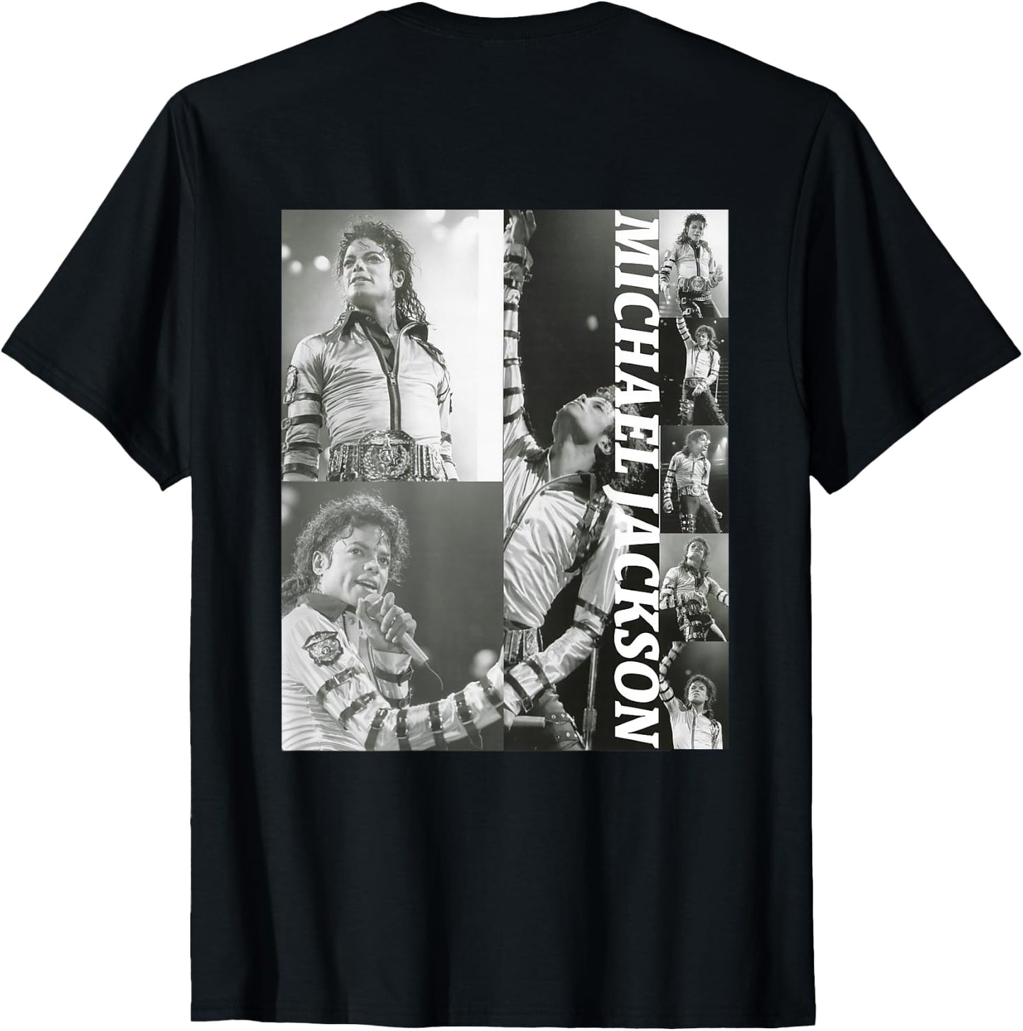 Michael Jackson 012 Back Printed T-Shirt