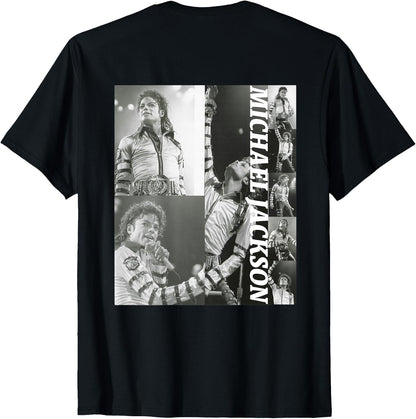 Michael Jackson 012 Back Printed T-Shirt