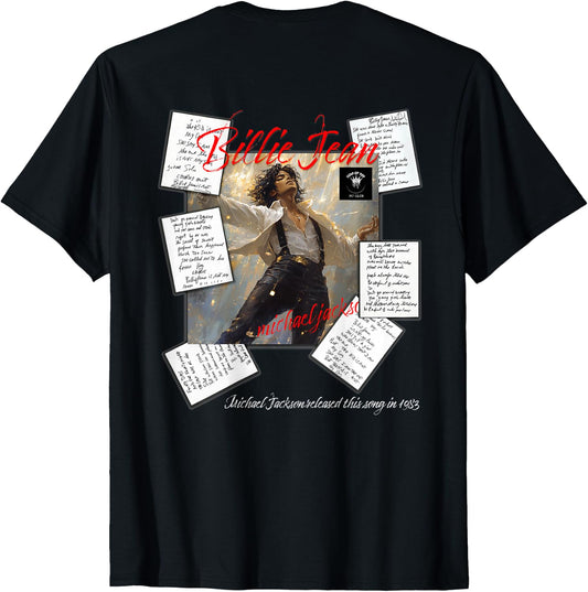 Michael Jackson 022 Back Printed T-Shirt