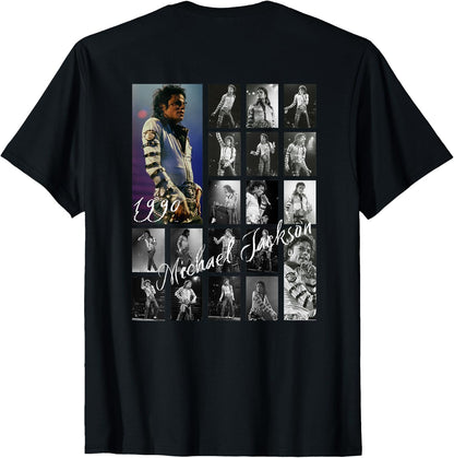 Michael Jackson 077 Back Printed T-Shirt
